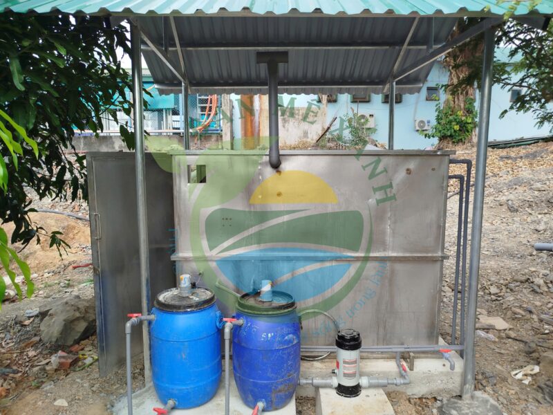 Hệ thống xử lý nước thải sinh hoạt, Công suất 3 m3/ngày đêm