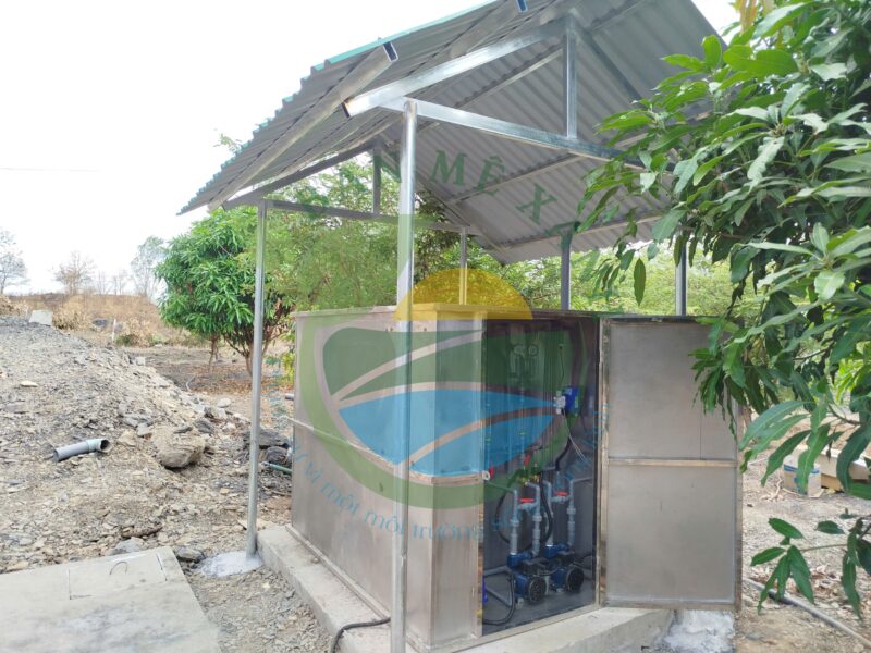 Hệ thống xử lý nước thải sinh hoạt, Công suất 3 m3/ngày đêm