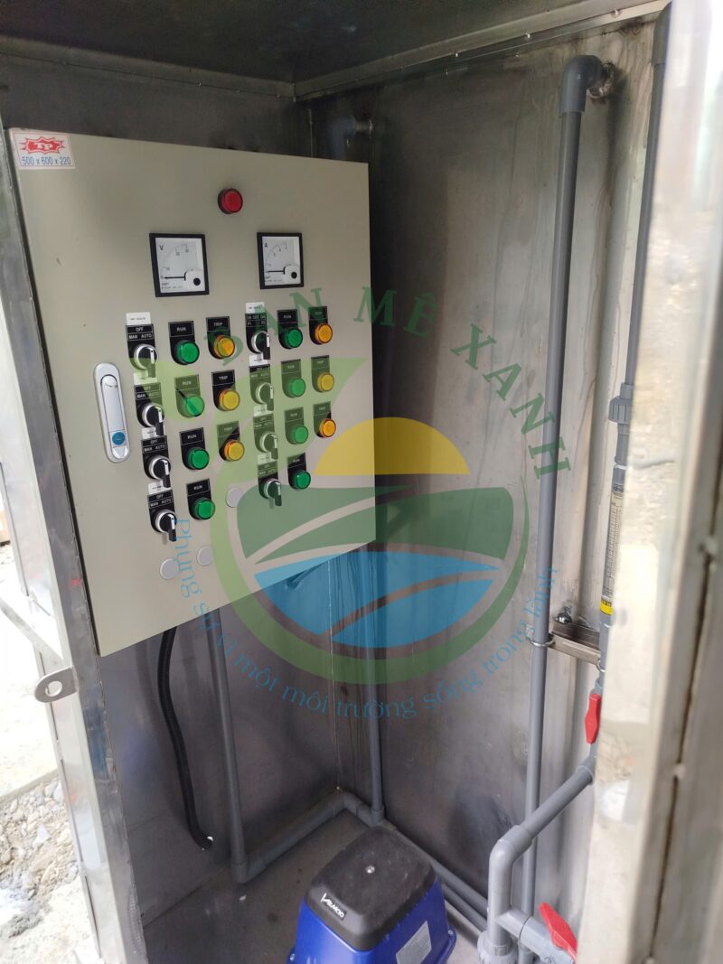 Hệ thống xử lý nước thải sinh hoạt, Công suất 3 m3/ngày đêm