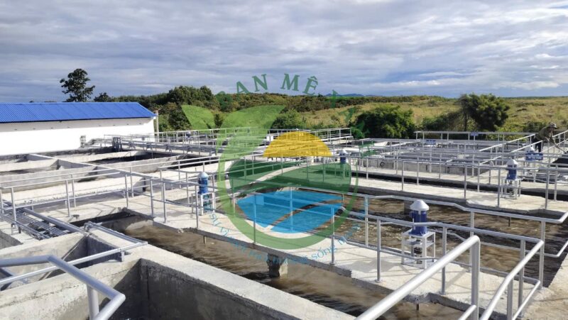 Hệ thống xử lý nước thải trang trại chăn nuôi 16.000 heo thịt, Công suất 350 m3/ngày đêm
