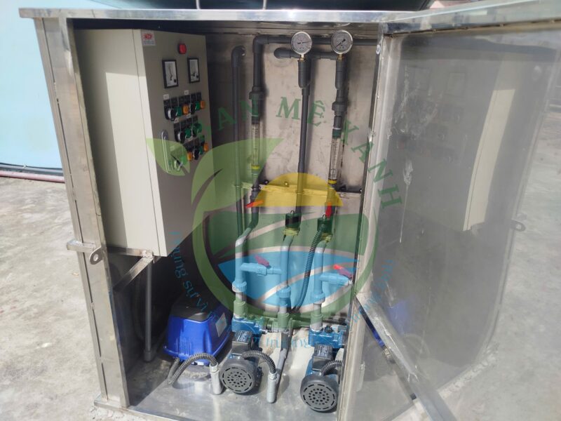 Hệ thống xử lý nước thải sinh hoạt, Công suất 2 m3/ngày đêm