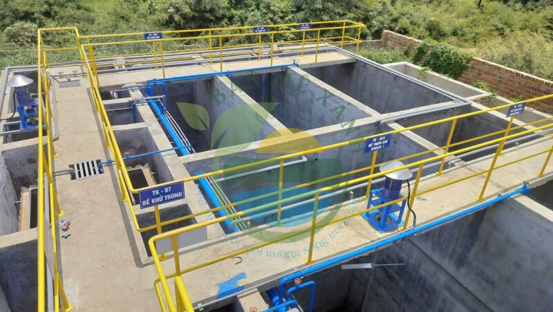 Hệ thống xử lý nước thải trang trại chăn nuôi heo thịt, Công suất 50 m3/ngày đêm