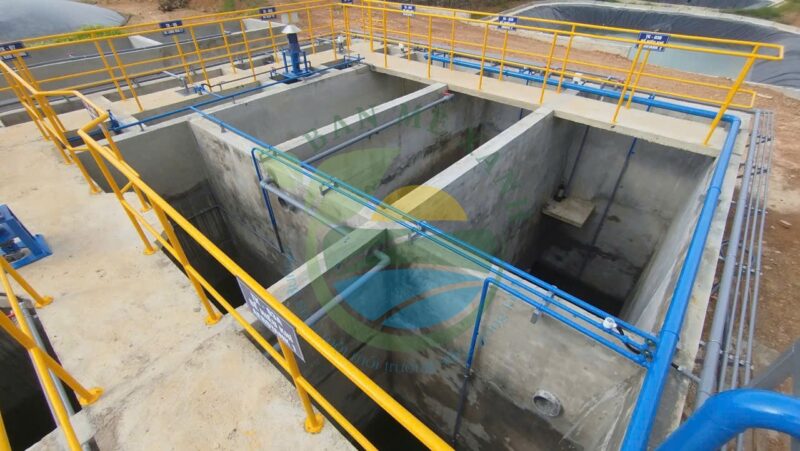 Hệ thống xử lý nước thải trang trại chăn nuôi heo nái, Công suất 50 m3/ngày đêm