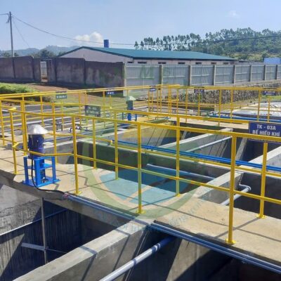 Hệ thống xử lý nước thải trang trại chăn nuôi heo nái, Công suất 50 m3/ngày đêm