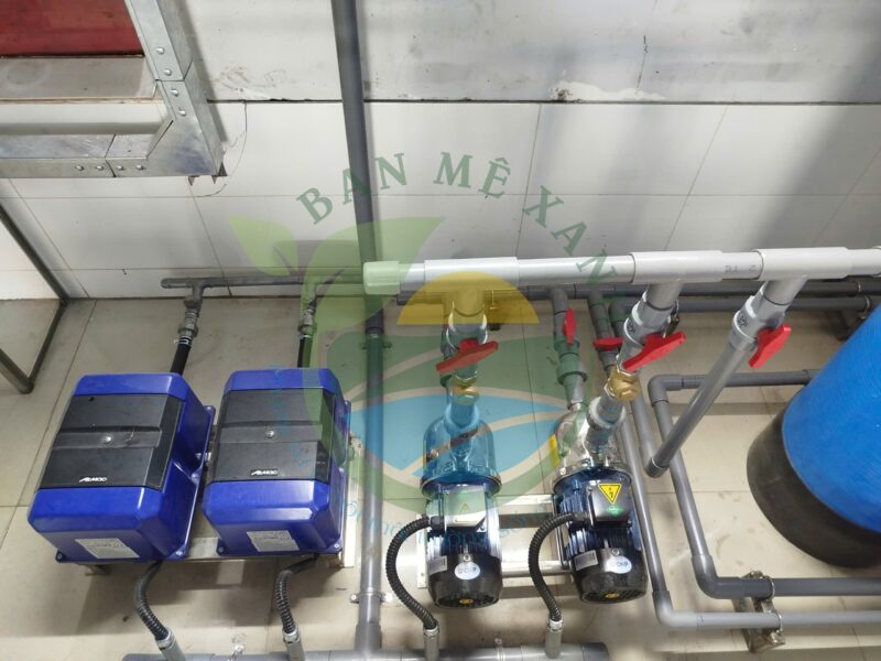Hệ thống xử lý nước thải Showroom Ô tô, Công suất 10 m3/ngày đêm