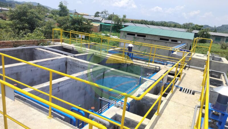 Hệ thống xử lý nước thải trang trại chăn nuôi heo, Công suất 60 m3/ngày đêm