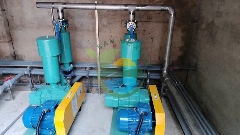 Hệ thống xử lý nước thải sinh hoạt, Công suất 80 m3/ngày đêm