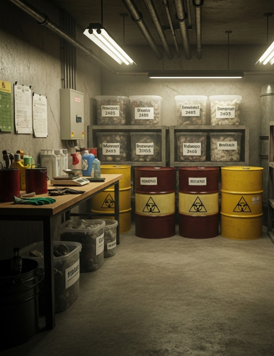 HƯỚNG DẪN PHÂN LOẠI CHẤT THẢI NGUY HẠI NGAY TẠI NHÀ MÁY