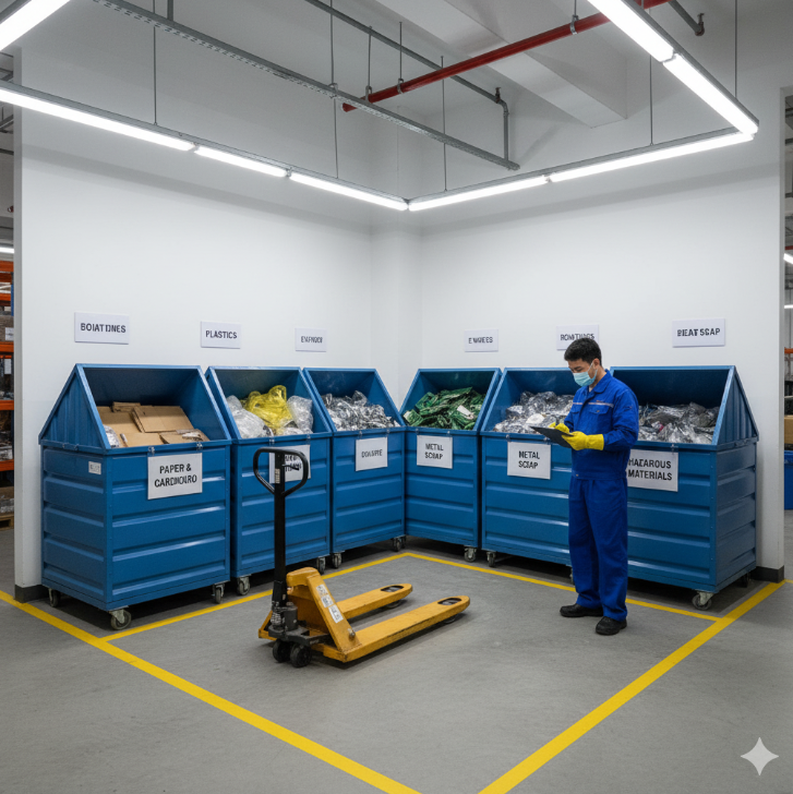 PHÂN BIỆT CHẤT THẢI NGUY HẠI VÀ CHẤT THẢI THÔNG THƯỜNG