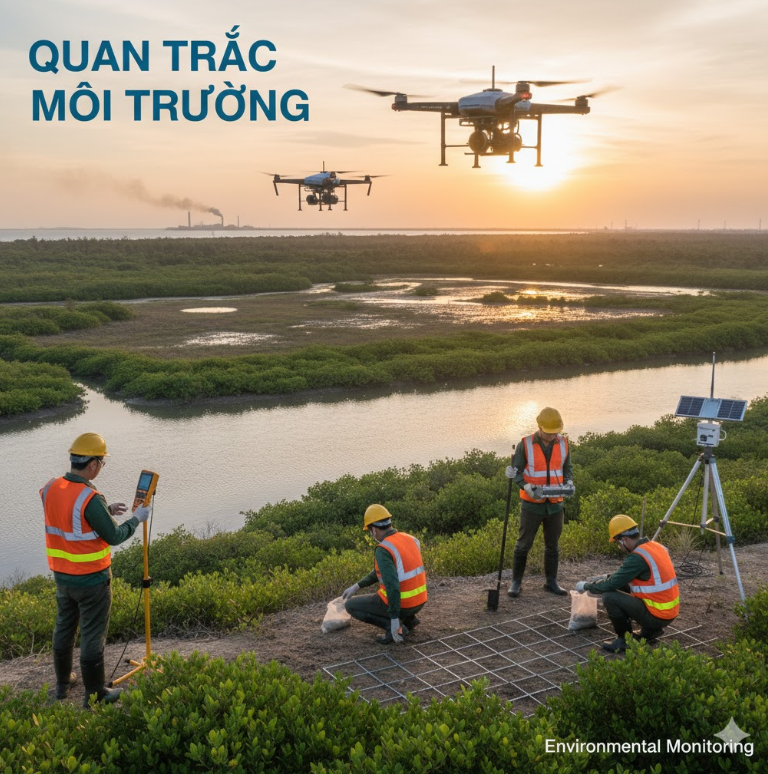 VAI TRÒ CỦA QUAN TRẮC MÔI TRƯỜNG TRONG VIỆC KIỂM SOÁT CHẤT THẢI NGUY HẠI