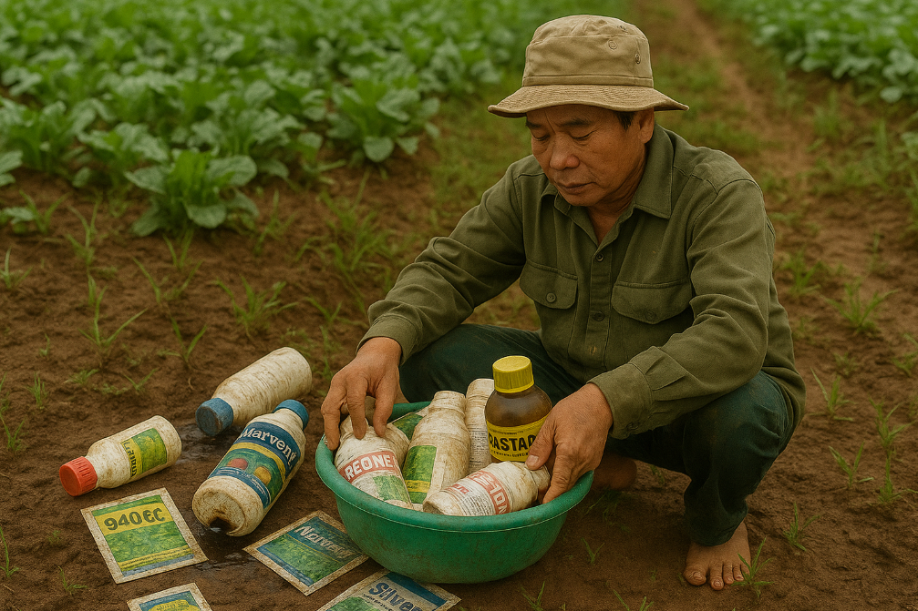Xử Lý Vỏ Bao Bì Thuốc Bảo Vệ Thực Vật Tại Quảng Ngãi và Tây Nguyên