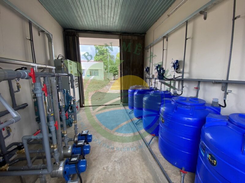 Hệ thống xử lý nước thải Bệnh viện, Công suất 100 m3/ngày đêm