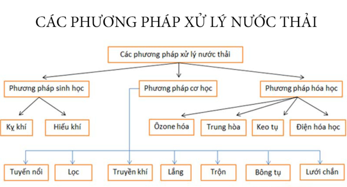 Các Công Nghệ Xử Lý Nước Thải Phổ Biến Cho Doanh Nghiệp Sản Xuất Hiện Nay