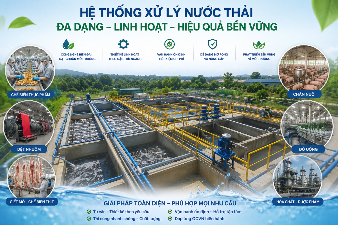 Công Nghệ SBR Trong Xử Lý Nước Thải – Ưu Điểm Và Ứng Dụng Thực Tế
